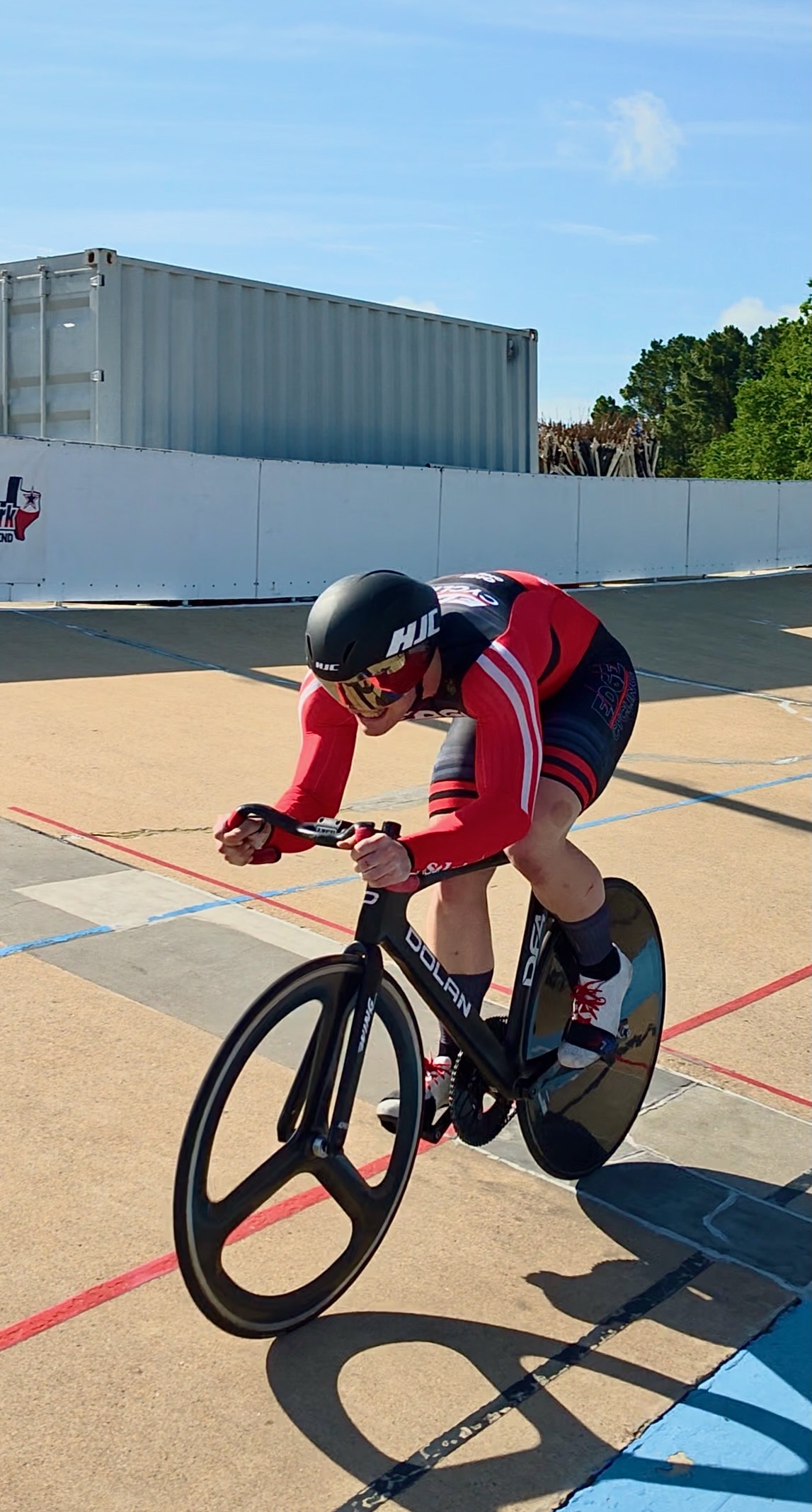 Cycling sprint finish