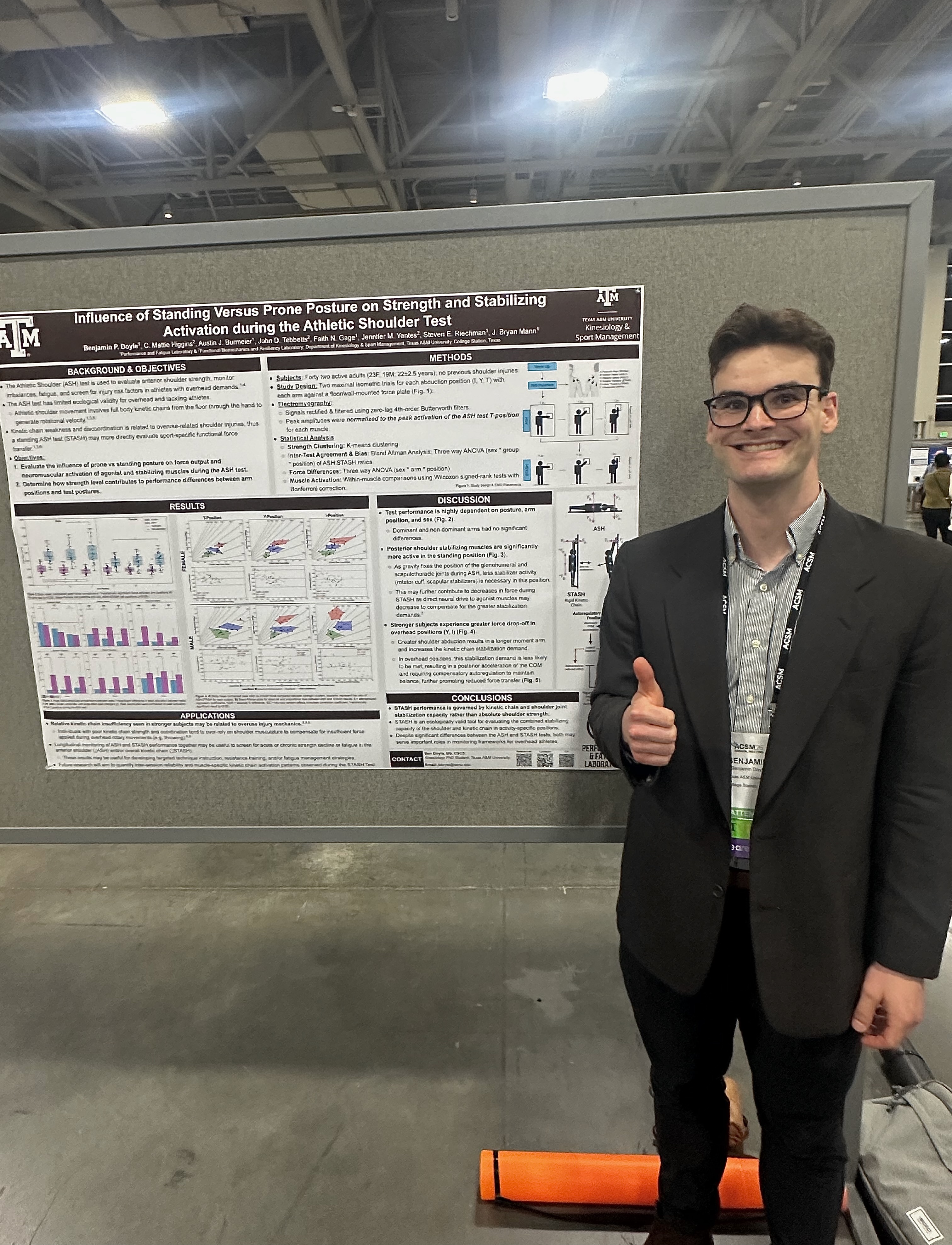 Research poster presentation