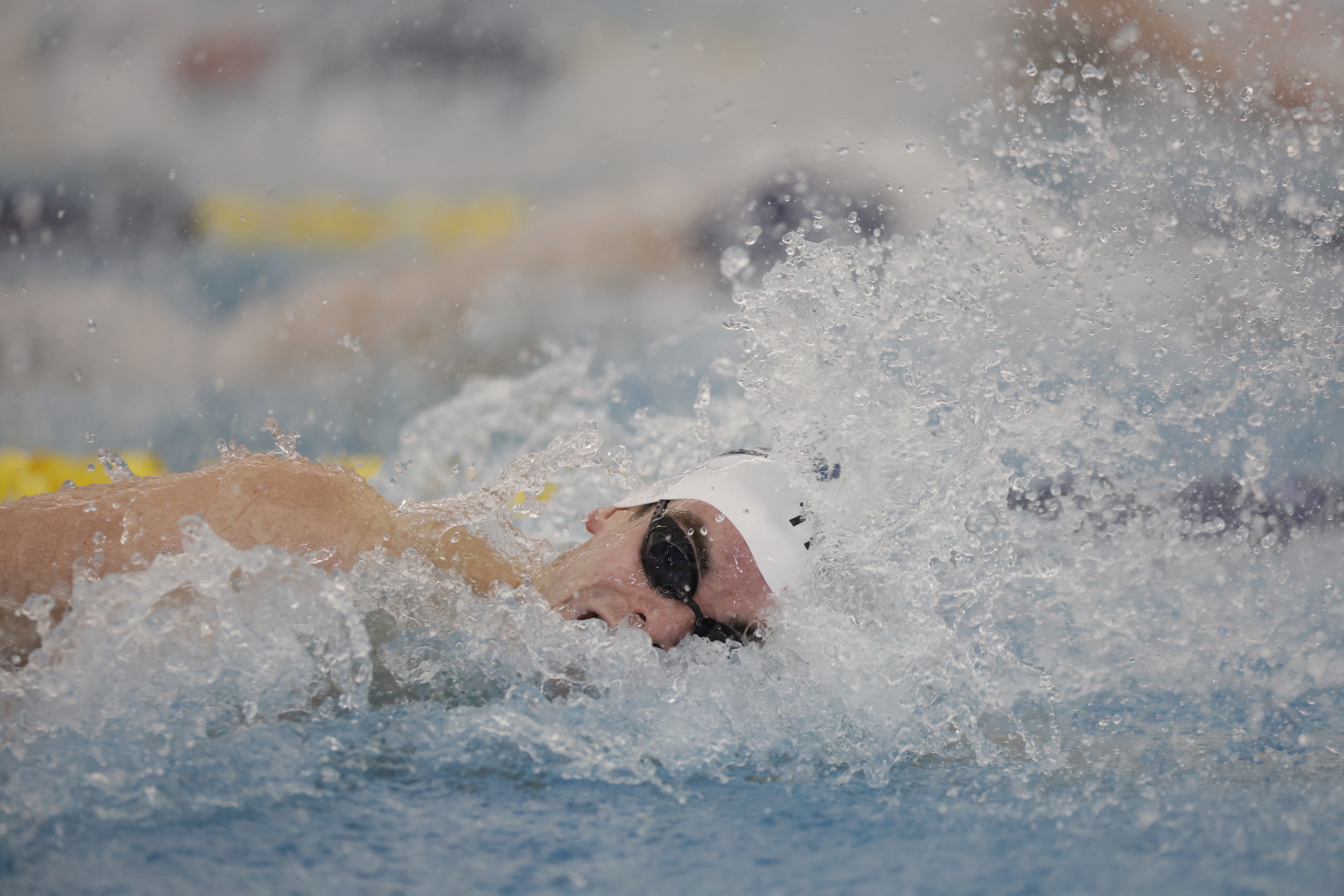 Swimming race